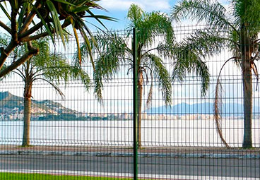 Gradis galvanizados de alta resistência